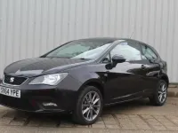 Begagnad Seat Ibiza I-Tech 2014 Svart Halvkombi