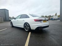 Used Audi A4 Black Edition 2020 White Sedan