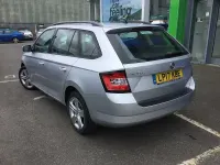 Used Skoda Fabia 81 HP (59 kW) 2017 Brilliant silver metallic Estate