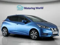 Begagnad Nissan Micra S 101 HK (74 kW) 2020 Blå Halvkombi