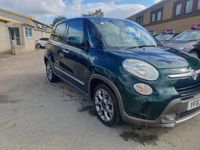 Used Fiat 500L Trekking 85 HP (62 kW) 2013 Green MPV
