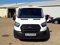 Used Ford Transit 130 HP (95 kW) 2020 White Cabriolet