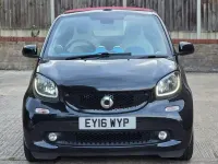 Used Smart ForTwo Cabrio Premium 71 HP (52 kW) 2016 Black Cabriolet