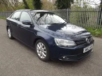 Used VW Jetta SE 105 HP (77 kW) 2013 Blue Sedan