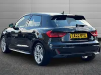 Used Audi A1 Sportback S-Line 108 HP (79 kW) 2022 Mythos black Hatchback