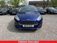 Used Ford Fiesta Zetec 100 HP (73 kW) 2014 Blue Hatchback