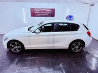 Used BMW 116 Sport Line 2014 White Hatchback