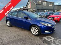 Used Ford Focus Titanium 125 HP (91 kW) 2016 Blue Hatchback
