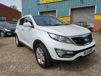 Używany Kia Sportage 115 KM (84 kW) 2013 Biały SUV