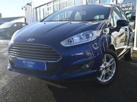 Used Ford Fiesta Zetec 100 HP (73 kW) 2017 Blue Hatchback