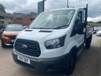 Used Ford Transit 130 HP (95 kW) 2017 White Van