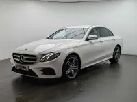 Used Mercedes E220 AMG line 194 HP (142 kW) 2019 White Sedan