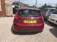 Used Ford Fiesta Zetec 96 HP (70 kW) 2011 Red Hatchback
