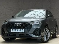 Używany Audi Q3 Sportback Black Edition 150 KM (110 kW) 2023 Szary SUV