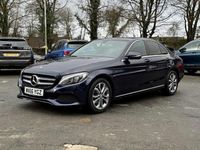 Used Mercedes C200 Premium 2017 Blue Sedan