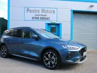 Used Ford Focus Active X 125 HP (91 kW) 2024 Blue Estate