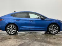 Used Skoda Enyaq iV SportLine 154 kW (210 HP) 2025 Race blue metallic SUV