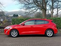 Used Ford Focus Zetec 100 HP (73 kW) 2020 Red Hatchback