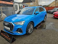 Used Audi Q3 S-Line 150 HP (110 kW) 2019 Blue SUV