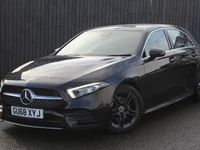 Used Mercedes A200 AMG line 2018 Black Hatchback