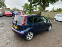 Used Nissan Note N-TEC 2012 Blue Hatchback