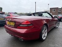 Used Mercedes SL500 2010 Red Cabriolet