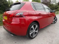 Used Peugeot 308 GT-line 129 HP (94 kW) 2019 Red Hatchback