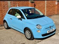 Used Fiat 500 S 69 HP (50 kW) 2013 Blue Hatchback