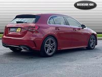 Used Mercedes A200 AMG line 163 HP (119 kW) 2018 Red Hatchback