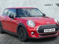 Begagnad Mini ONE Hatch 101 HK (74 kW) 2015 Röd Halvkombi
