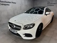 Used Mercedes E220 AMG Line Premium 194 HP (142 kW) 2018 White Coupe
