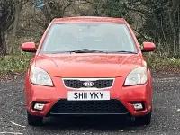 Used Kia Rio 109 HP (80 kW) 2011 Red Hatchback