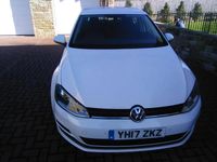 Used VW Golf VII Edition 125 HP (91 kW) 2017 White Hatchback