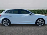 Used Audi A3 S-Line 147 HP (108 kW) 2020 White Sedan