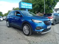 Used Vauxhall Grandland X Business Edition 130 HP (95 kW) 2020 Blue SUV