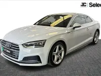 Used Audi A5 S-Line 147 HP (108 kW) 2018 White Coupe