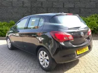 Used Vauxhall Corsa Design Edition 89 HP (65 kW) 2019 Black Hatchback