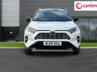 Used Toyota RAV4 Hybrid 218 HP (160 kW) 2019 White SUV