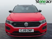 Used VW T-Roc R-line 116 HP (85 kW) 2019 Red SUV