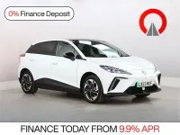 Used MG MG4 EV Trophy 149 kW (203 HP) 2023 White Hatchback