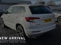 Used Skoda Karoq SportLine 147 HP (108 kW) 2021 Moon white metallic SUV