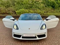 Usado Porsche 718 Boxster 300 HP (220 kW) 2017 Branco Cabrios