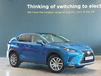 Used Lexus NX300h Luxury Line 197 HP (144 kW) 2018 Blue SUV