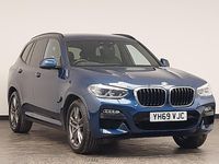 Used BMW X3 M Sport 190 HP (139 kW) 2019 Blue SUV