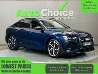 Used Audi e-tron Black Edition 11 kW (15 HP) 2023 Blue SUV