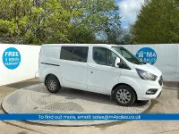 Used Ford Transit Custom Limited 170 HP (125 kW) 2022 White Van