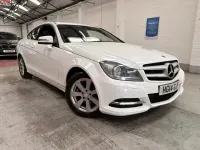 Used Mercedes C220 Executive 2014 White Coupe