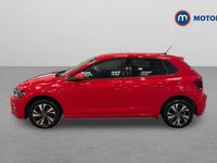 Used VW Polo Match 95 HP (69 kW) 2021 Red Hatchback