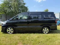 Used Toyota Alphard 159 HP (116 kW) 2007 Black MPV