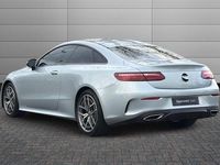 Used Mercedes E220 AMG Line Premium 194 HP (142 kW) 2021 Silver Coupe